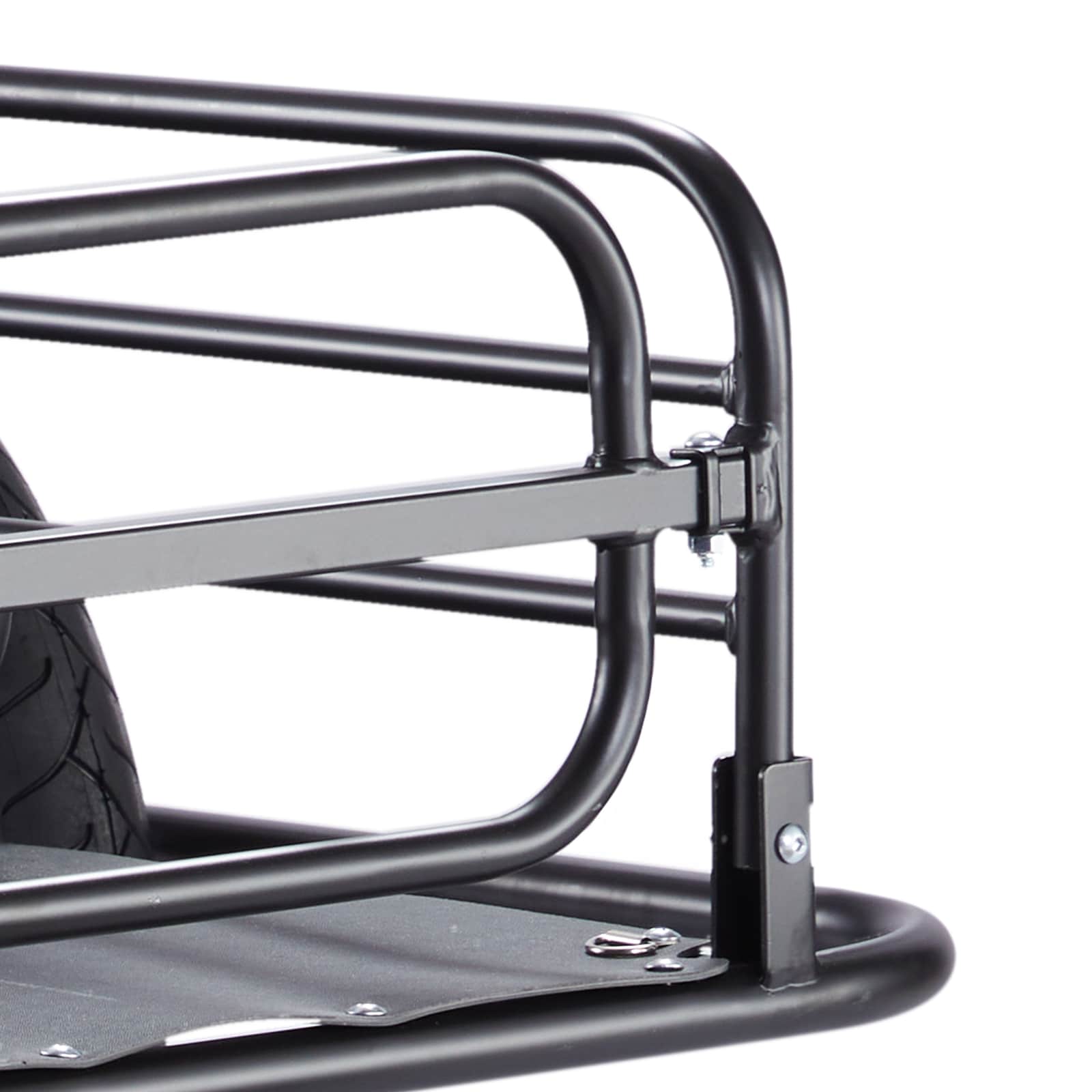 Heavy Duty Bike Cargo Trailer Foldable Bicycle Wagon Cart_voghion.com